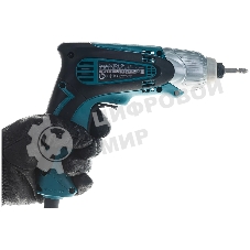 Дрель-шуруповерт Makita TD0100, 230 Вт, 100 Нм, щеточный, ударный