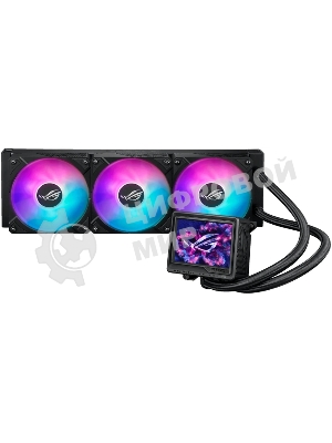 Система жидкостного охлаждения ASUS ROG RYUJIN III 360 ARGb EXTREME 90RC0131-M0EAY0 черный 120мм алюминий+медь 2800rpm 36db 4-pin 305W
