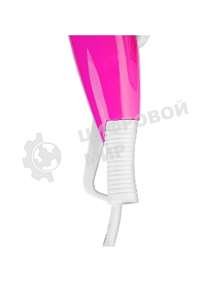 Фен Centek CT-2229 белый/розовый, 1200 Вт, компактный