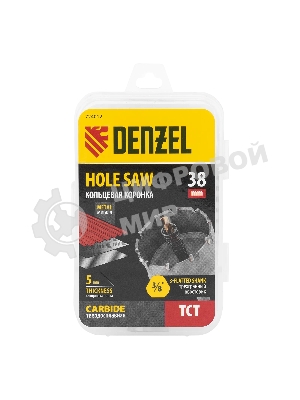 Коронка по металлу Denzel твердосплавная, 38 мм