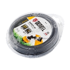 Леска для триммера Denzel двухкомпонентная звезда, 2,7мм х 15м, блистер EXTRA CORD