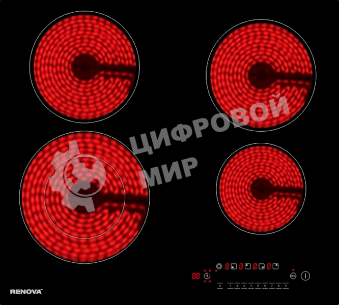Электрическая варочная панель Renova TC-466L1BS1