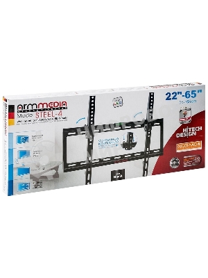 Кронштейн для телевизора Arm Media STEEL-4 черный 22