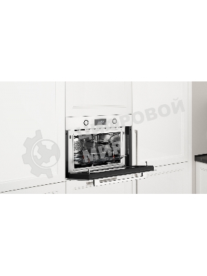 Духовой шкаф электрический Weissgauff OE 449 PDW белый, встраиваемый