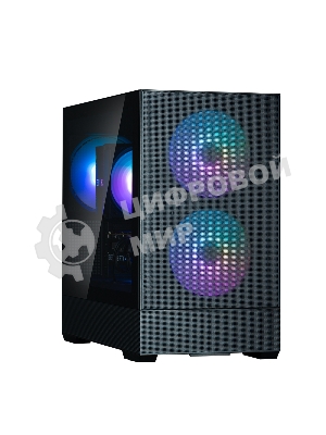 Компьютерный корпус ZALMAN P30 AIR, MATX, BLACK, WINDOW, 2xCombo (3.5'' or 2.5''), 3x2.5