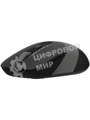Мышь беспроводная A4Tech Fstyler FG10S черный/серый, 2000 dpi, радиоканал, USB, кнопки - 4