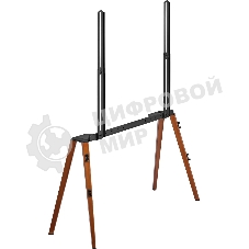 Подставка для телевизора Cactus CS-ST3646BKWN черный/орех, 49