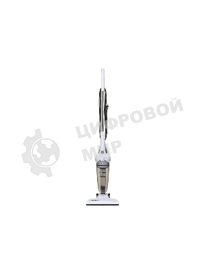 Пылесос вертикальный Kitfort КТ-510 белый, питание от сети, 650 Вт, уборка сухая, пылесборник 1,2 л