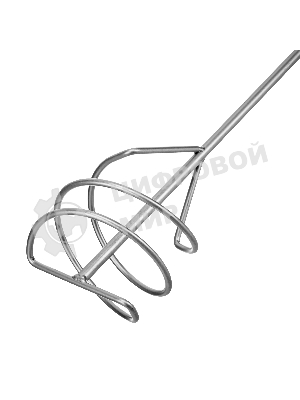 Миксер Сибртех для строительных смесей, 120х500 мм, хвостовик SDS plus