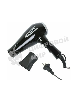 Фен LIRA LR 0706 черный, 2200 Вт