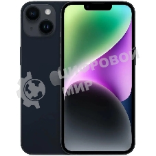 Смартфон Apple iPhone 14 A2882, 6/128Gb, темная ночь