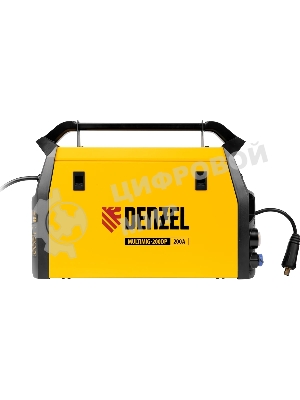 Аппарат инвертор. полуавтомат. сварки Denzel MultiMIG-200DP Synergy Double Pulse, 200 А, ПВ 80%
