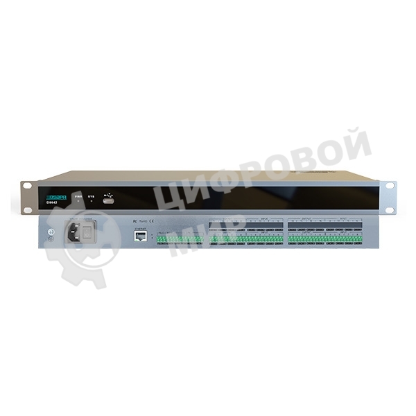 Цифровой аудиопроцессор с подавителем эха DSPPA D6643H 12-Канальный