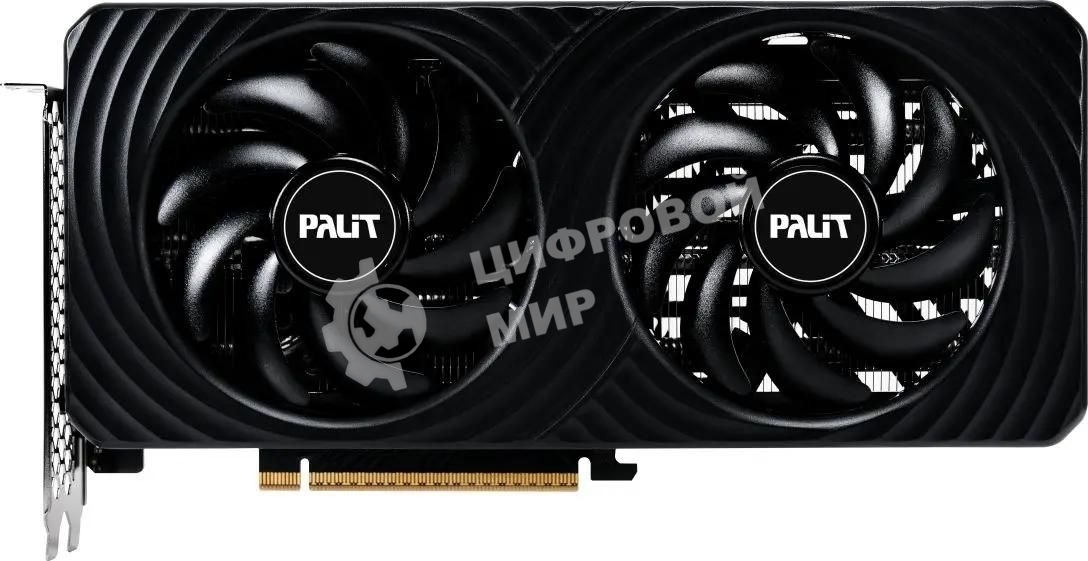 Видеокарта Palit RTX 5060 DUAL OC NV RTX 5060 8Gb 128bit GDDR7 2280/28000/HDMIx1/DPx3/HDCP R NE75060S19P1-Gb2063D PCI-E 5.0