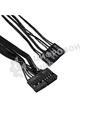 Компьютерный корпус Minitower ExeGate BAA-113-AAA450 (mATX, БП AAA450 с вент. 8см, 2*USB, аудио, черный)