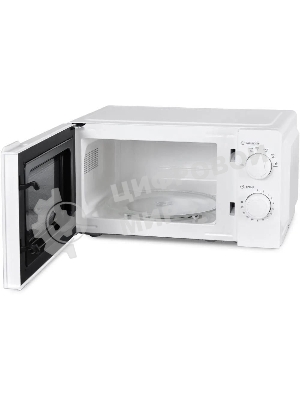 Микроволновая печь Starwind SMW3020 белый, 20 л, 700 Вт, переключатели - поворотный механизм