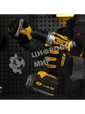 Щетка для дрели Denzel 75 мм, плоская, со шпилькой, нержавеющая витая проволока