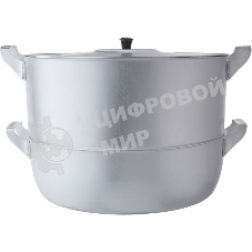 Манты-казан Демидовский МШ-018 15 л, 4 решетки, алюм