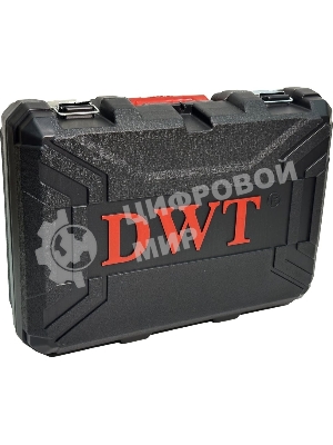 Перфоратор сетевой DWT SBHP08-26 BMC /800 Вт/3.7 Дж/до 5530 уд.в мин/до 1350 об.в мин/SDS-Plus/морозостойкий кабель/кейс/черный (SBHP08-26 BMC)