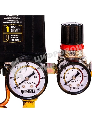 Компрессор воздушный Denzel DK1500/50,Х-PRO (58064) 1,5 кВт, 230 л/мин, 50 л