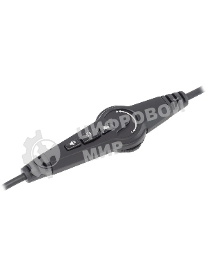 Гарнитура Oklick HS-L810G чёрный, проводная, USB, подсветка