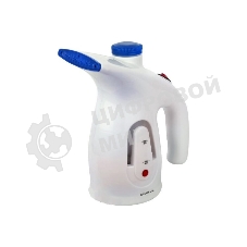 Отпариватель Ergolux ELX-GS01-С35 белый/синий, 800 Вт, 98 г/мин, 200 мл