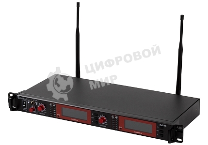 Приемник INTREND ITWMIC-Rx2-1S беспроводной, цифровой, двухканальный. технология True diversity