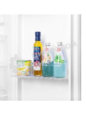 Холодильник Maunfeld MFF177NFWE белый двухкамерный 263/170л морозилка сбоку, No Frost, Side by Side