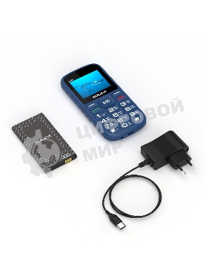 Мобильный телефон Maxvi B201 синий