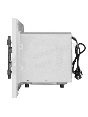 Микроволновая печь встраиваемая Maunfeld JBMO.20.5ERWAS белый, 20 л, 700 Вт, переключатели - поворотный механизм