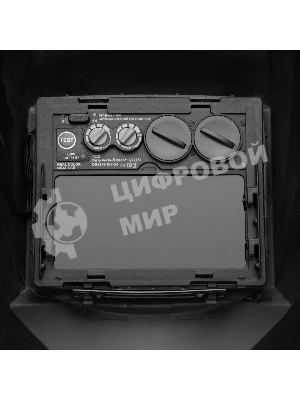 Щиток защитный лицевой (маска сварщика) Denzel F8, см. окно 100х50, Real Color, DIN 4-8/9-13