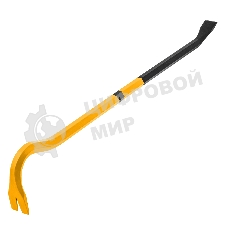 Лом-гвоздодер Denzel 600 мм, шестигранный 16 мм, окрашенный, сталь 65