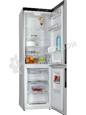 Холодильник Atlant ХМ-4621-181-NL серебристый двухкамерный 211/94л морозилка снизу, No Frost