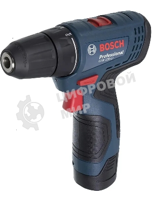 Дрель-шуруповерт Bosch GSR 120-LI C, 12 В, 2 Ач, 30 Нм, щеточный