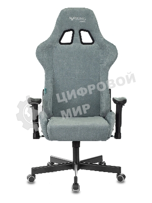 Кресло Бюрократ VIKING KNIGHT LT28 FABRIC серо-голубой, ткань, 120 кг, механизм качания