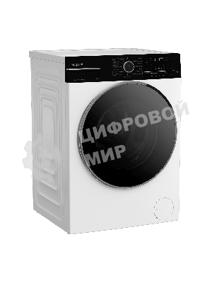 Стиральная машина с сушкой Hotpoint WDSH 75549 VBX белая, загрузка фронтальная 7.5кг, 1200 об/мин., класс: A
