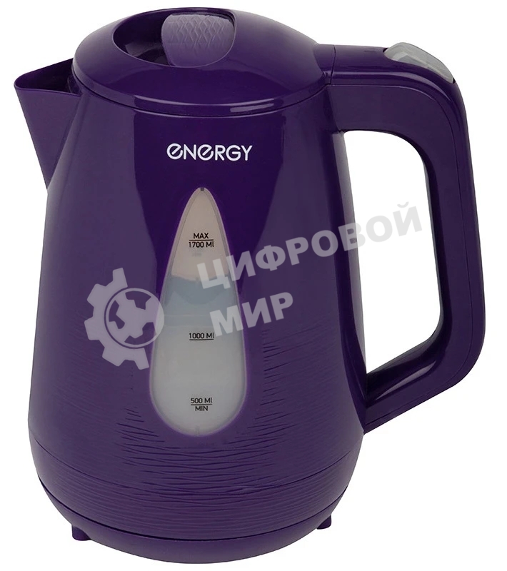Чайник электрический Energy E-214 1.7 л, пластик, фиолетовый