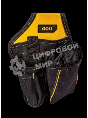 Поясная сумка-кобура монтажника Deli DLP07