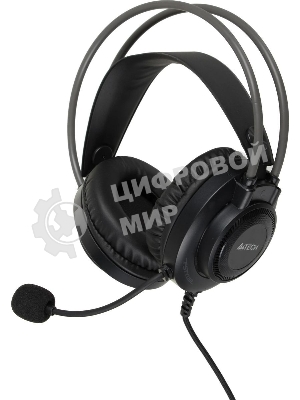 Гарнитура A4Tech Fstyler FH200U серый, проводная