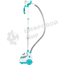 Отпариватель Kitfort КТ-957 белый/бирюзовый, 1500 Вт, 25 г/мин, 1900 мл