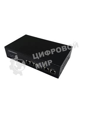 Коммутатор неуправляемый NEOMAX NMS-106PoE-100-S, 6 портов 100 Mbps, 4xPoE, металл