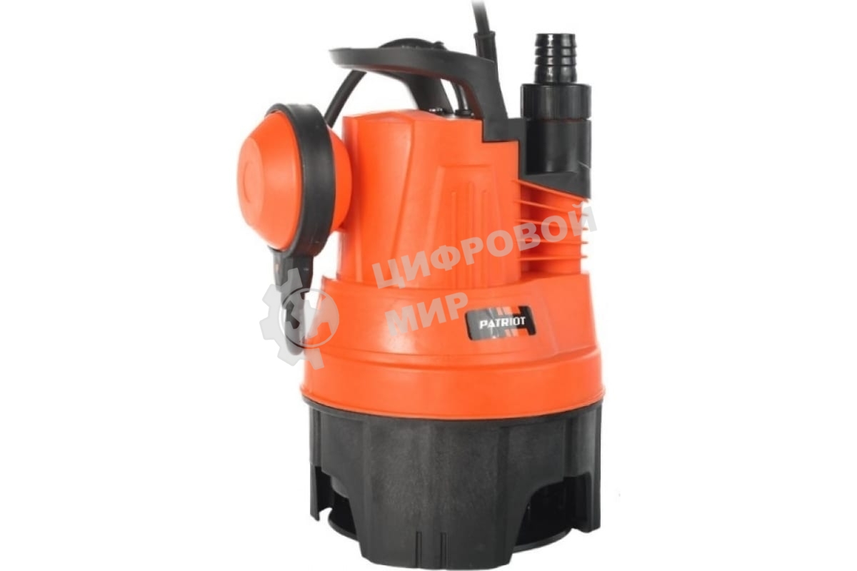 Садовый насос дренажный Patriot F 350 300Вт 5000л/час