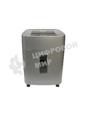 Шредер Office Kit SA375 серый/черный с автоподачей (секр.P-4) фрагменты 375лист. 42лтр. скрепки скобы пл.карты CD