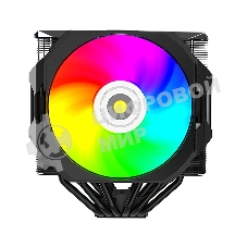 Кулер для процессора Alseye i600-B черный, 120 мм, алюминий/медь, 2300 об/мин, 37.8 дБ, 4 pin, 265 Вт, 160 мм