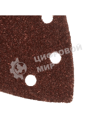 Треугольник абразивный Denzel на ворc. подложке под 