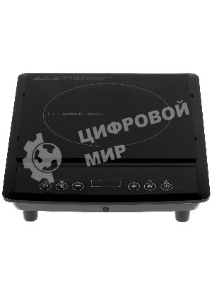 Плита настольная электрическая Centek CT-1518 чёрный, 2 кВт, индукция, конфорки - 1, стеклокерамика, сенсор