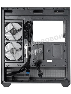 Компьютерный корпус Chieftec Vista черный без БП ATX 3x120мм 1xUSB2.0 1xUSB3.0 1xUSB3.1 audio bott PSU