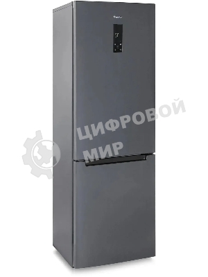 Холодильник Бирюса Б-W980NF графит двухкамерный 240/130л морозилка снизу, No Frost
