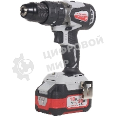 Дрель-шуруповерт ИНТЕРСКОЛ DAU-13/36V 90, 36 В,  2 Ач, 90 Нм, бесщеточный, ударный