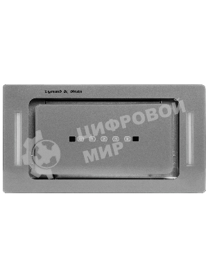 Вытяжка встраиваемая Zigmund & Shtain K 014.5 S нержавеющая сталь, 52 см, 1100 куб. м/ч, 62 дБ